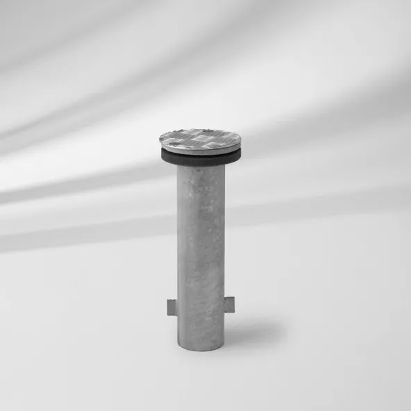 Sonnenschirm-Halterung GLATZ �Bodenh�lse M4� verzinkt Bodenanker z.einbetonieren